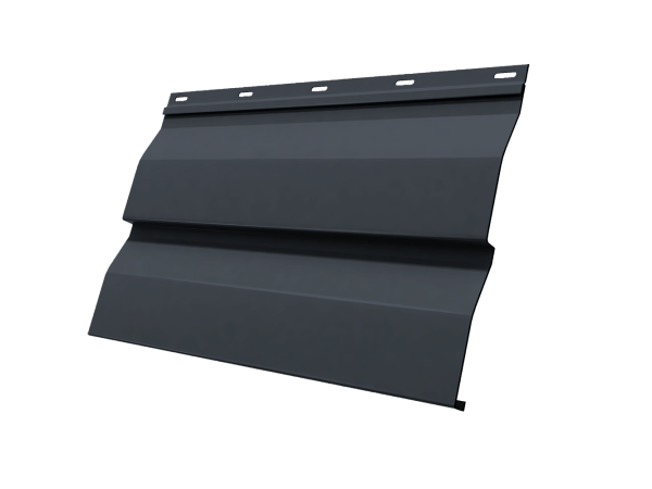 Корабельная доска НН 0,261 0,5 Satin с пленкой RAL 7024 мокрый асфальт