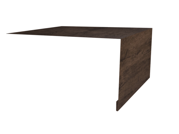 Планка околооконная простая 250х75 0,45 Print-Double Premium Antique Wood (3м)