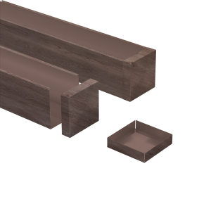 Заглушка 50х50 White Wood Zn 0,45