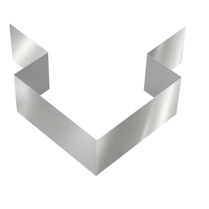 Угол внешний симметричный фибросайдинга 0,5 Zn (3м)