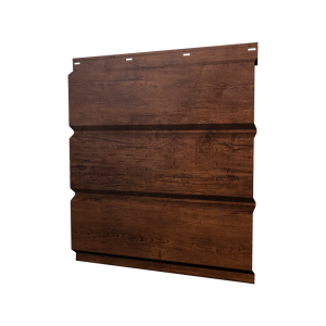 Софит металлический центральная перфорация 0,45 Print Premium с пленкой Cherry Wood Fresh TwinColor