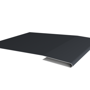 Планка начальная 0,5 PE с пленкой RAL 7024 мокрый асфальт (2м)