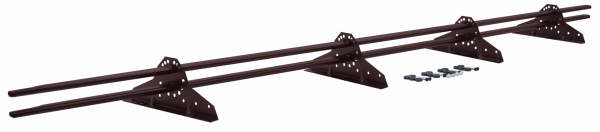 Снегозадержатель NEW трубчатый Grand Line RAL 3007 3м