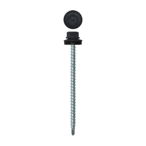 Саморез кровельный Daxmer 4,8х70 (100шт) сверло №1 RAL 7024
