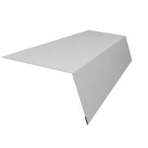 Планка карнизная для мягкой кровли 100х65 0,45 PE с пленкой RAL 7005 мышино-серый (3м)