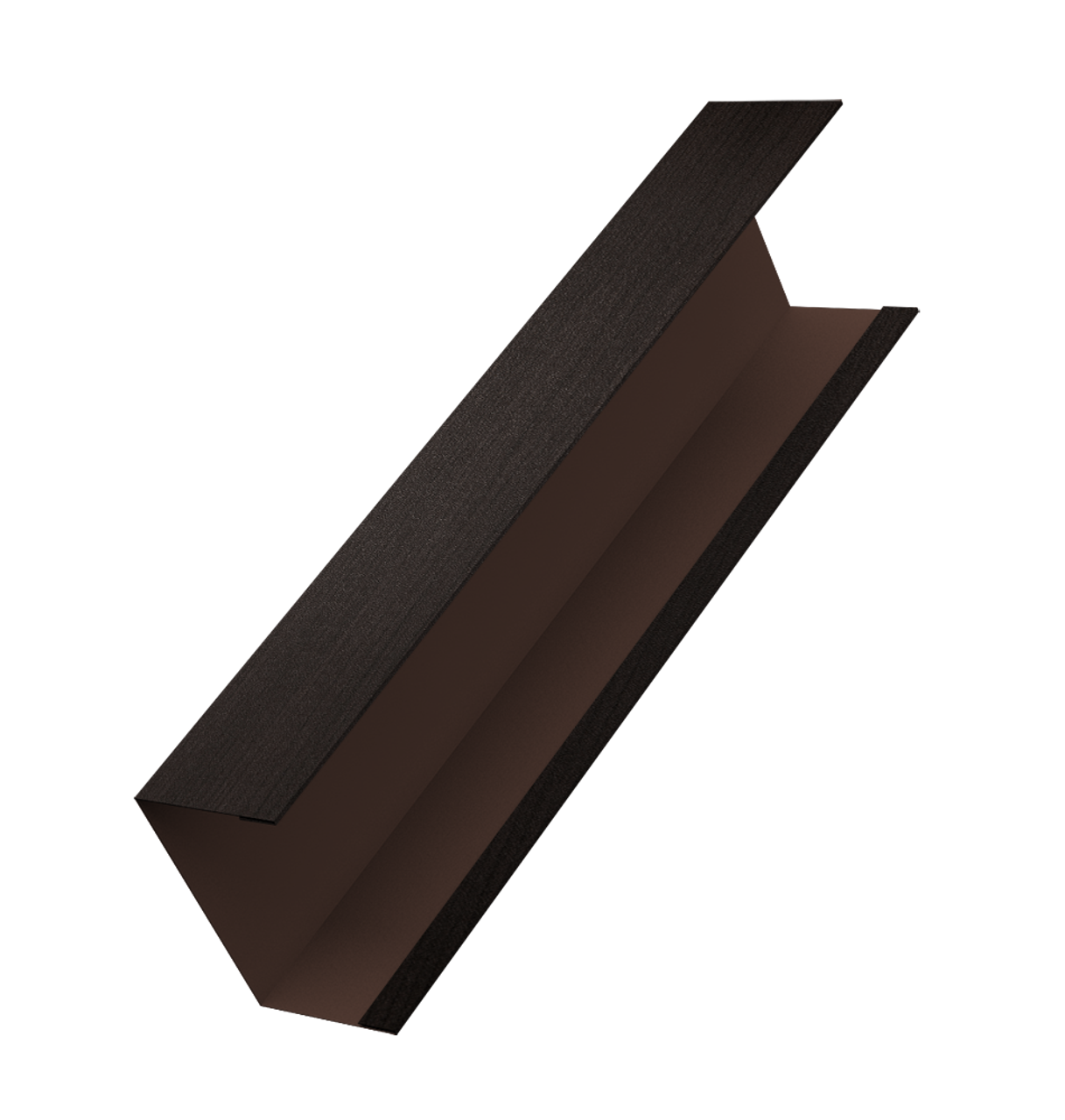 Крышка жалюзи Milan, Tokyo (для калиток, ворот) 0,45 Print Elite Coffee Wood TwinColor (2,5м)