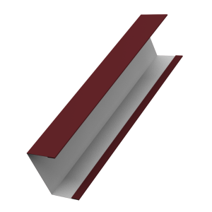 Крышка жалюзи Milan, Tokyo (для калиток, ворот) 0,5 Satin RAL 3005 красное вино (3м)