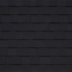 Черепица гибкая Tegola Unica piemonte nero 362 (черный)