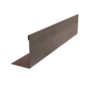 Нащельник 125 Texas 25х35 0,45 Print Elite White Wood TwinColor (L1,8)