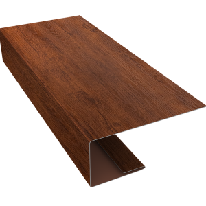 J-Профиль 18мм 0,45 Print Premium Golden Wood Fresh TwinColor (3м)
