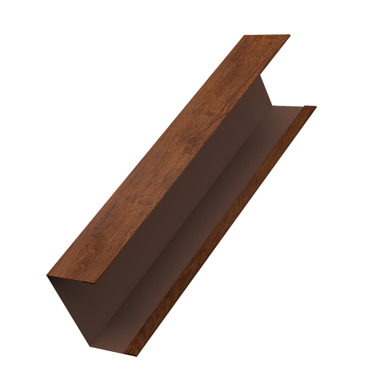 Крышка жалюзи Milan, Tokyo (для калиток, ворот) 0,45 Print Premium Golden Wood Fresh TwinColor (3м)