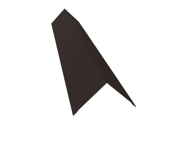 Угол внешний 110x110 0,5 Atlas X с пленкой RR 32 темно-коричневый (2м)