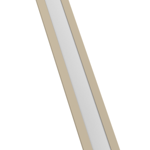 Крепежная планка жалюзи Milan, Milan Slim, Tokyo 0,45 PE RAL 1015 светлая слоновая кость (3м)