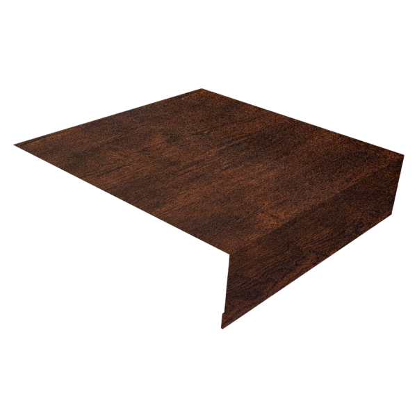 Планка околооконная простая 200х50 0,4 Print Premium Cherry Wood Dark FTC (2м)