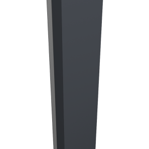 Крепежная планка нижняя Texas 0,5 Satin RAL 7024 мокрый асфальт (1,8м)