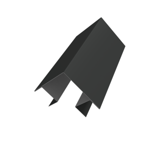 Угол внешний сложный Кликфальц Pro 0,5 PurLite Matt RAL 7016 антрацитово-серый (3м)