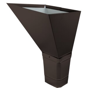 Воронка водосборная прямоугольная Vortex 127мм RR 32