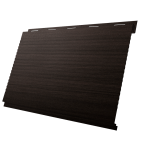 Софит Вертикаль 0,2 Grand Line gofr 0,45 Print Elite с пленкой Coffee Wood TwinColor