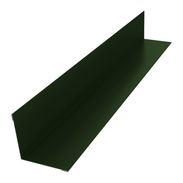 Угол внутренний 50х50 0,5 Satin Matt TX RAL6020 хромовая зелень (2м)
