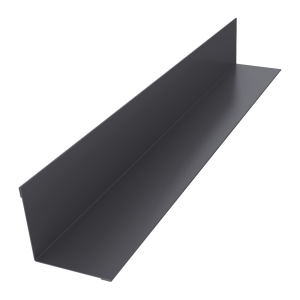 Угол внутренний 40х40 0,5 Satin с пленкой RAL 7004 сигнальный серый (3м)