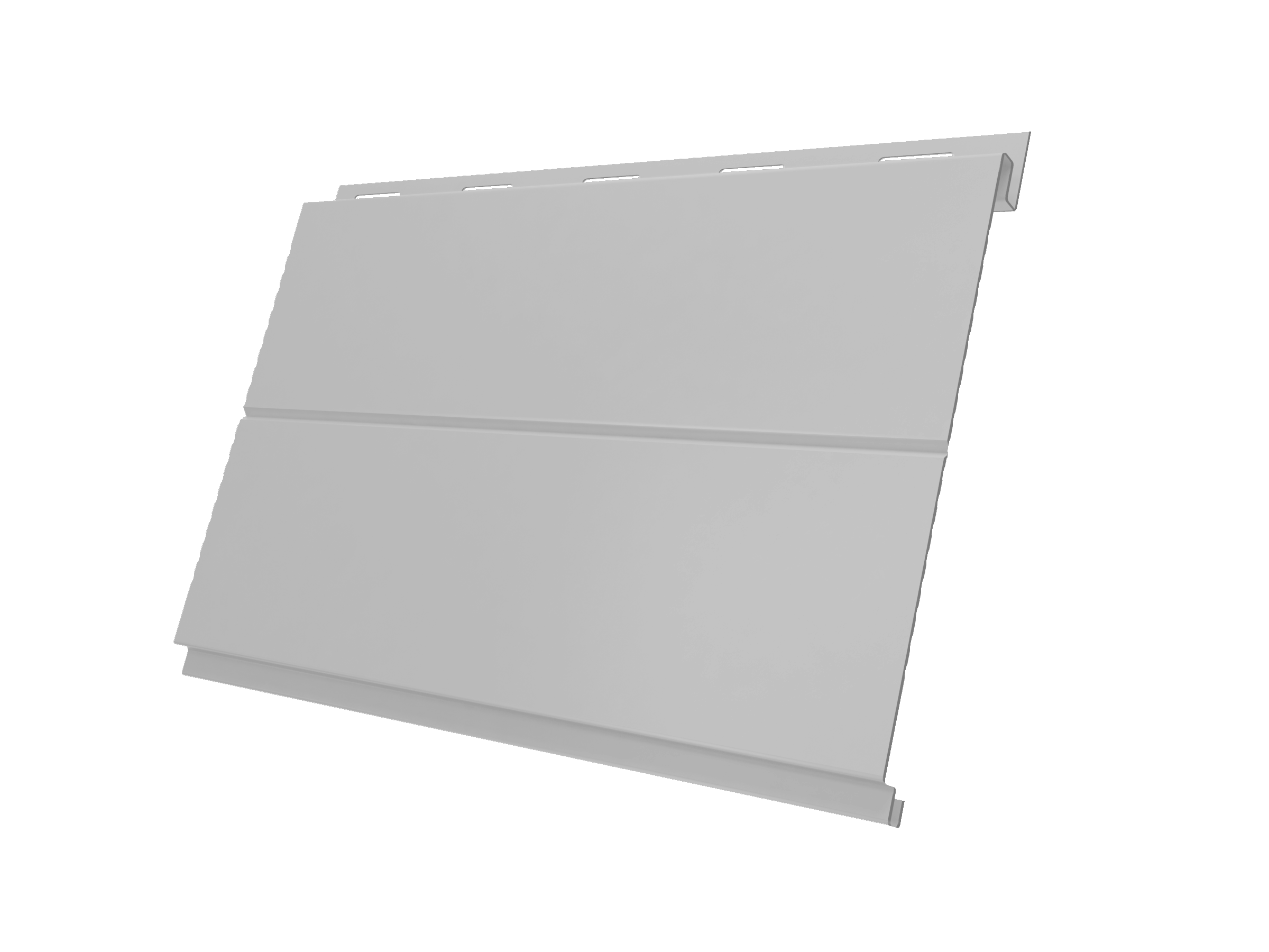 Софит Вертикаль 0,2 line Grand line 0,5 Satin с пленкой RAL 9003 сигнальный белый