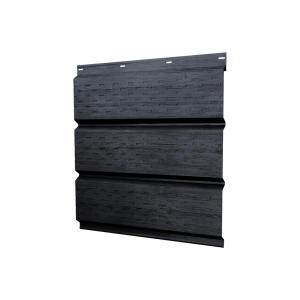 Софит металлический полная перфорация 0,45 Print Premium с пленкой Grey Wood TwinColor