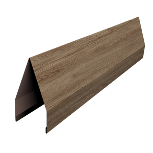 Ламель забора жалюзи Tokyo new 0,45 Print Elite White Wood TwinColor