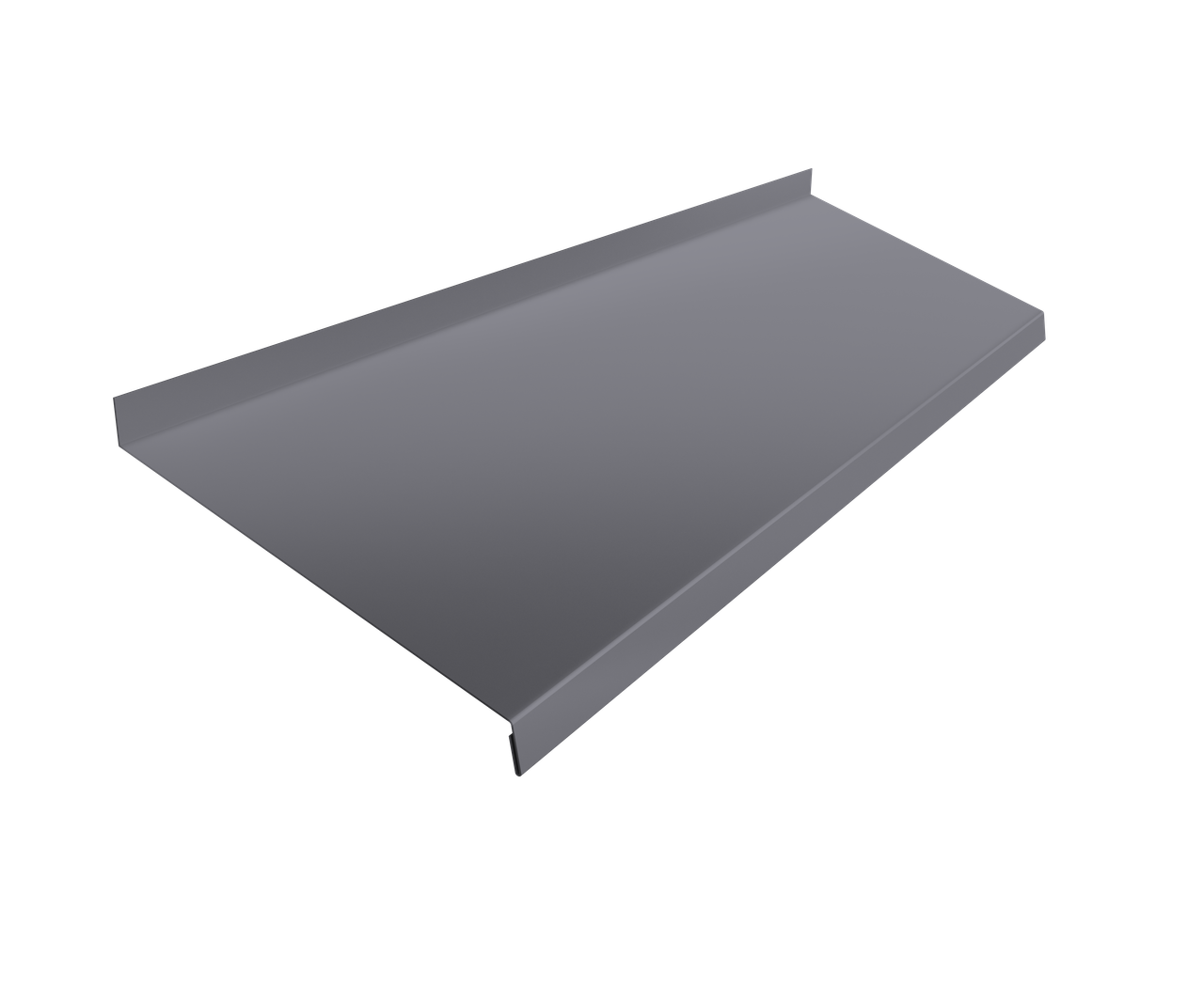 Отлив простой 200 0,5 PE с пленкой RAL 7004 сигнальный серый (3м)