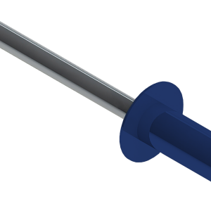 Заклёпка вытяжная Daxmer 3,2х8 (1000шт) алюм/сталь RAL 5002