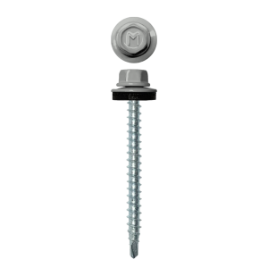 Саморез кровельный Daxmer 4,8х50 (150шт) сверло №1 RAL 7035