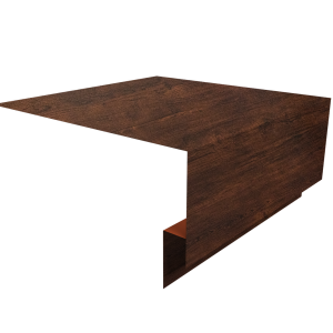 Планка околооконная сложная Блок-Хаус new Grand Line 250х75х27 0,4 Print Premium Cherry Wood Dark FTC (2м)