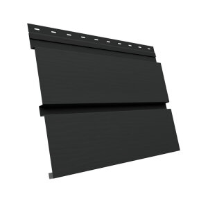 Квадро брус 3D 0,5 Satin Matt с пленкой RAL 7016 антрацитово-серый