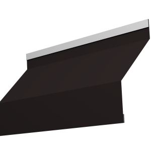 Ламель забора жалюзи Milan new 0,5 Satin Matt TX RAL 9005 черный