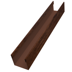 Стойка жалюзи Milan Slim 0,45 Print Premium Cherry Wood Fresh TwinColor (3м)