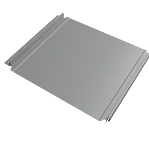 Кликфальц Double Pro Grand Line 0,45 PE с пленкой на замках RAL 7004 сигнальный серый