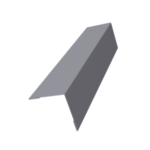 Угол внешний 50х50 0,5 Satin с пленкой RAL 7004 сигнальный серый (3м)