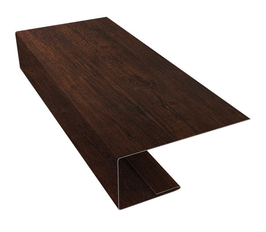 J-Профиль 18мм 0,45 Print-Double Premium Cherry Wood Dark F (2м)