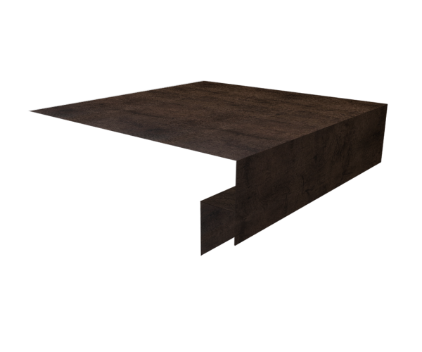 Планка околооконная сложная Блок-Хаус new Grand Line 200х50х27 0,45 Print-Double Premium Antique Wood (2м)