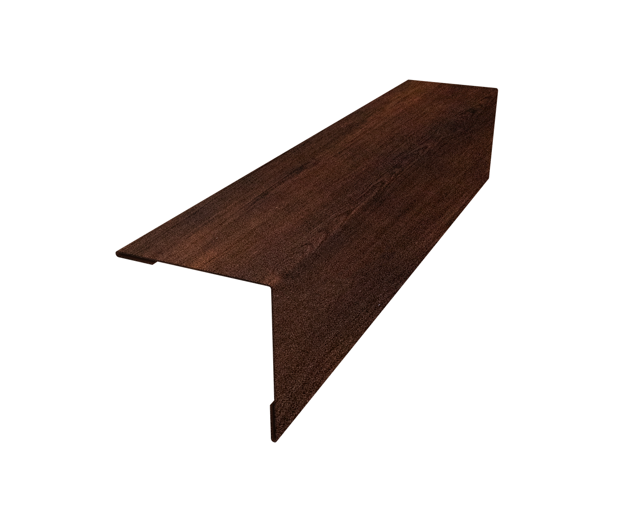 Планка завершающая 50х50 жалюзи Milan 0,45 Print Premium Cherry Wood Dark FTC (2м)