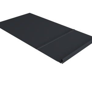 Элемент обхода Кликфальц Pro правый 0,5 Satin Matt TX RAL 7024 мокрый асфальт