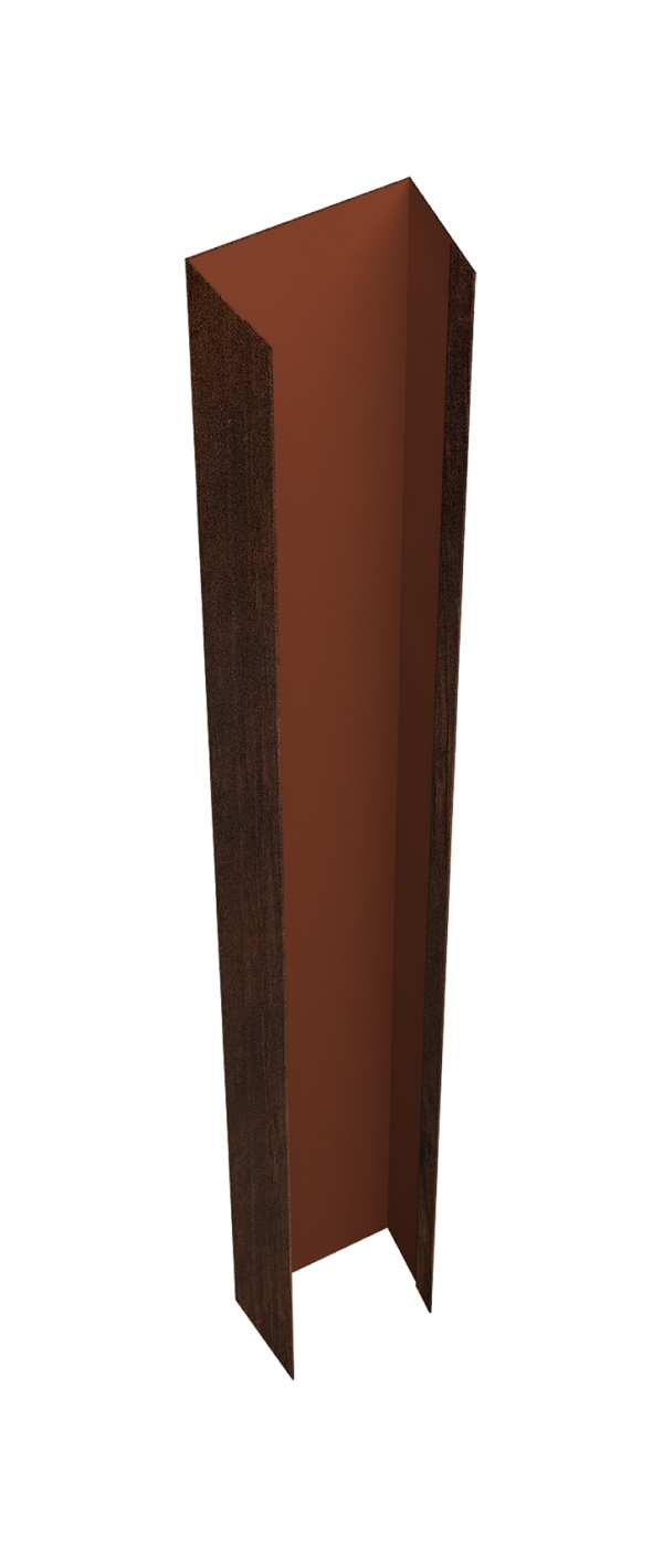 Крепежная планка верхняя Texas 0,45 Print Premium Cherry Wood Dark FTC (2,5м)