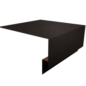 Планка околооконная сложная 200х75х18 (j-фаска) 0,45 Print Elite Coffee Wood TwinColor (3м)
