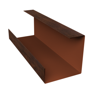 Планка угла внутреннего составная нижняя 0,45 Print Premium Cherry Wood Dark FTC (2м)
