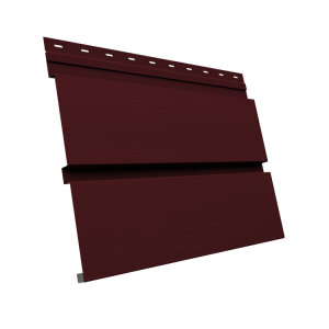 Квадро брус 3D 0,45 Drap ST с пленкой RAL 3005 красное вино