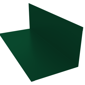 Планка примыкания 130х160мм 0,45 Drap TR RAL 6005 зеленый мох (2м)