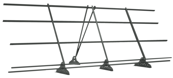 Ограждение кровельное со снегозадержателем на фальц Grand Line 1,2х3м RAL 7005