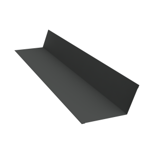 Планка примыкания 90х140 0,5 Satin Matt TX RAL 7016 антрацитово-серый (3м)