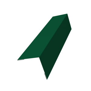 Угол внешний 50х50 0,5 Satin с пленкой RAL 6005 зеленый мох (3м)