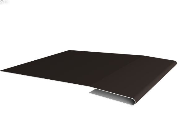 Планка начальная 0,5 Satin Matt TX RR 32 темно-коричневый (3м)
