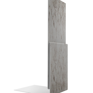 Планка приемная оконная 0,45 Print Elite Snow Wood TwinColor (3м)